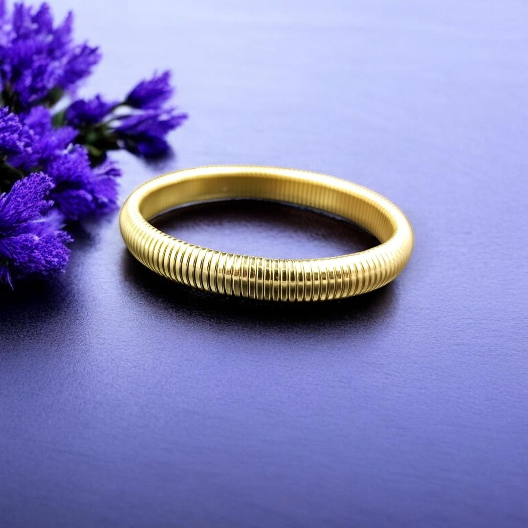 Gold Stretchable Anti Tarnish Bracelet