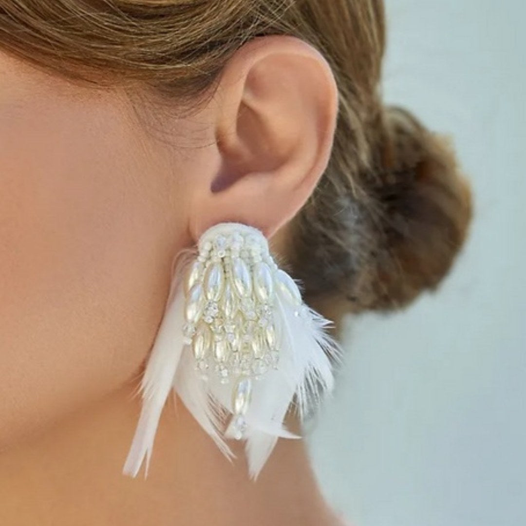 Pearl Tuft Earrings