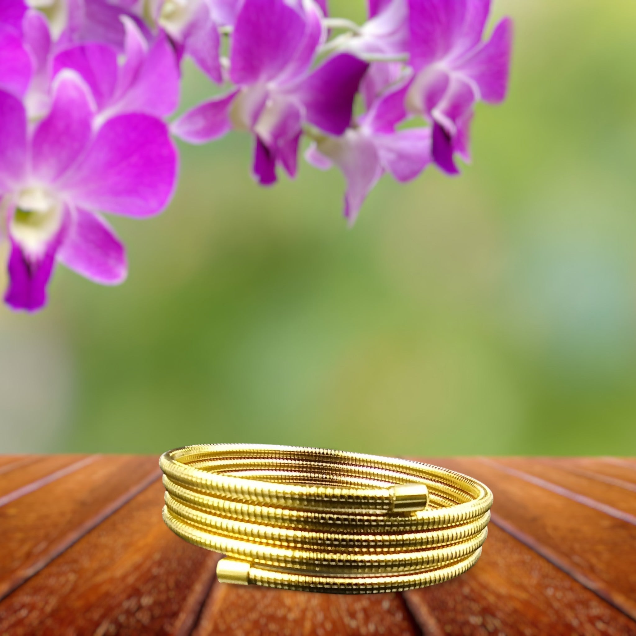4 Layer Spring Gold Anti Tarnish Bracelet