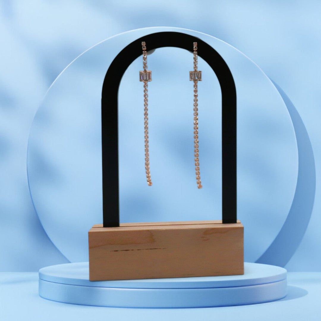 Rhinestone Dangle Earrings